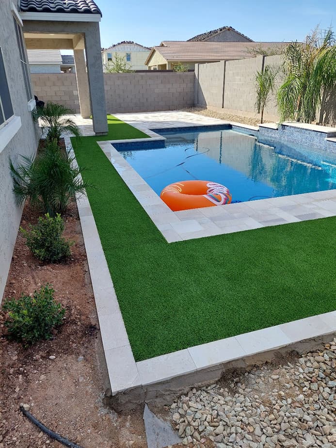 luxury synthetic grass