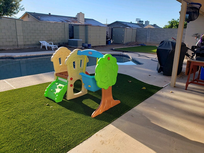 family friendly artificial turf